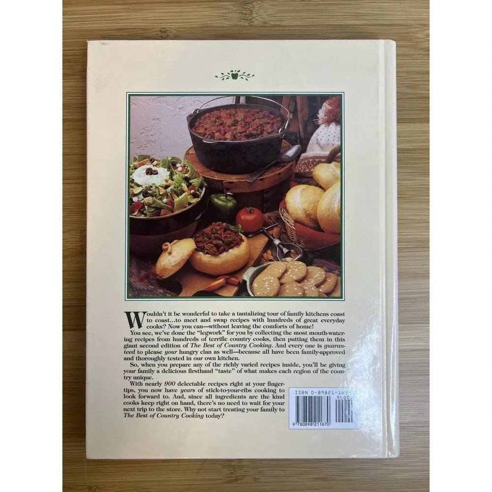 The Best of Country Cooking Second Edition-1995 - Printed in‎ USA